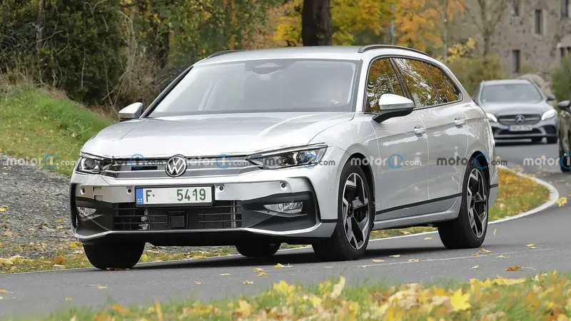 全新大眾Passat旅行版最新諜照 或將於2023年發布